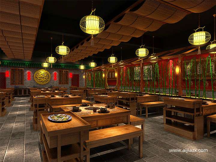 鄭州火鍋店裝修設(shè)計(jì)說明，火鍋店裝修設(shè)計(jì)規(guī)范