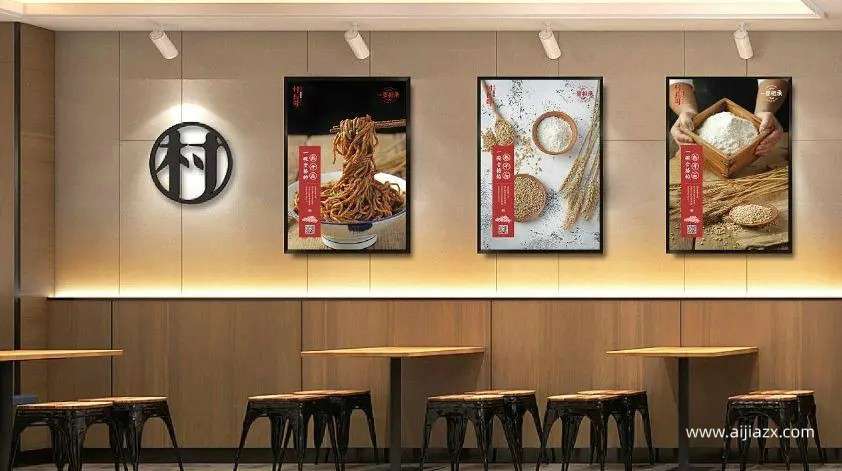 熱干面店鋪設(shè)計裝修：創(chuàng)意與實用的完美結(jié)合