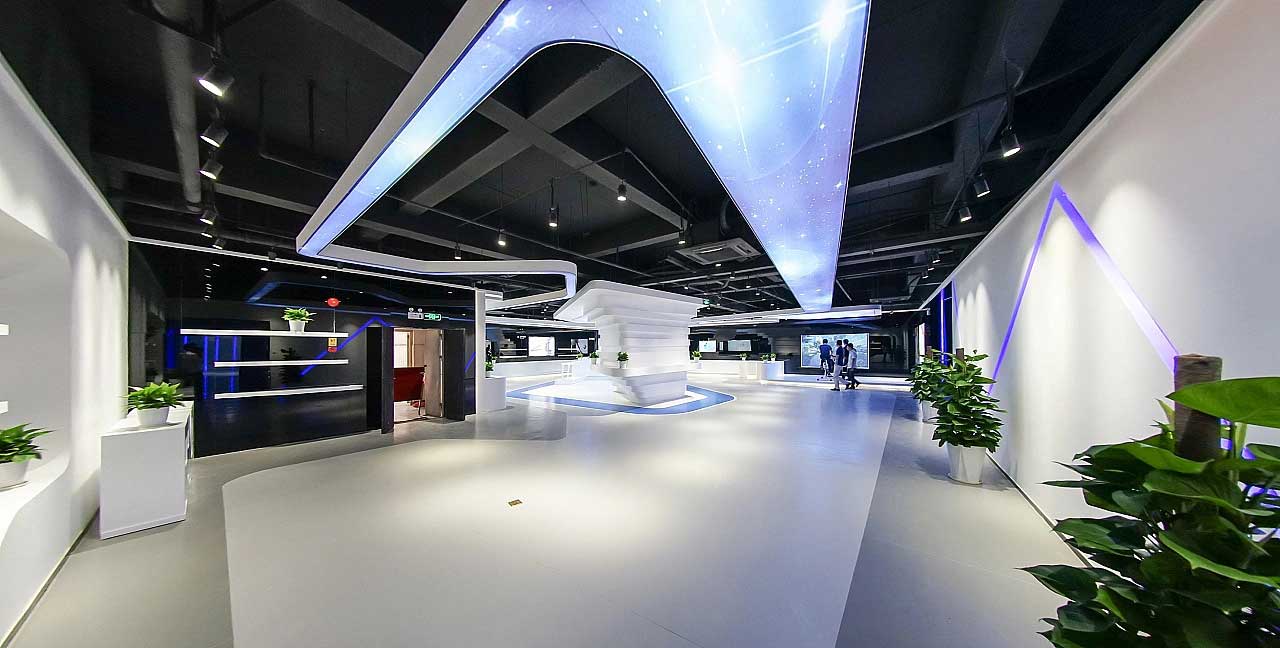 鄭州企業(yè)展館裝修設(shè)計效果圖