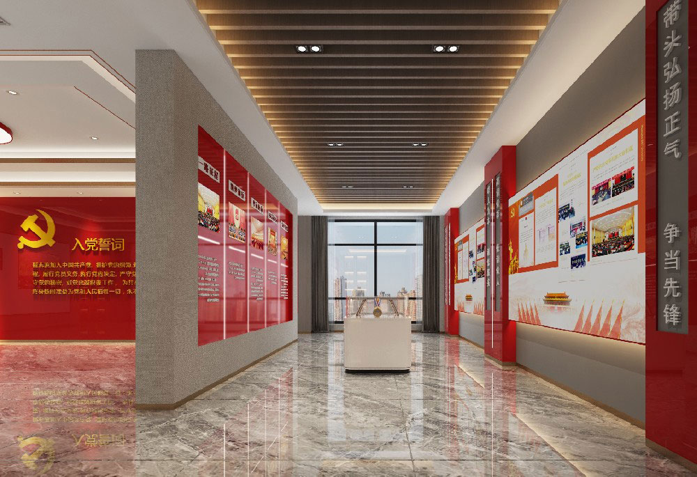 鄭州黨建展廳設計方案：傳承紅色精神，展現(xiàn)時代風采